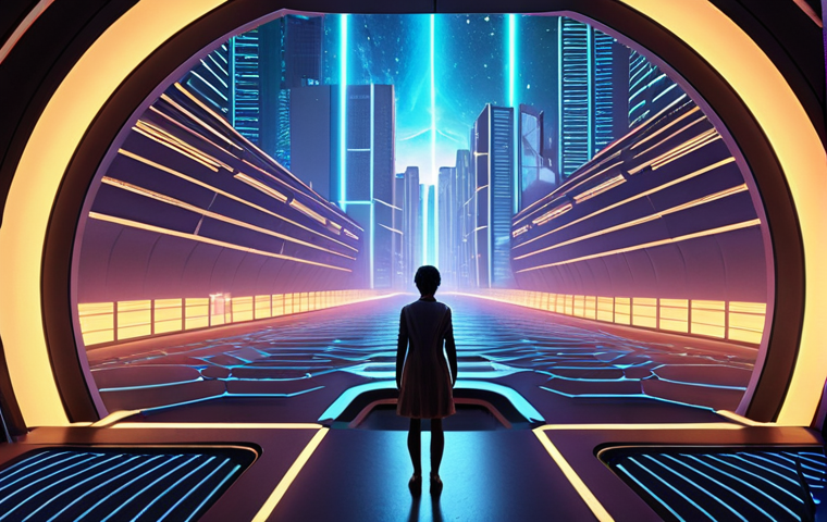 **Prompt 1: The Emergence of Virtual Horizons**
    A lone figure, representing a curious investor, stands at the threshold of a vast, evolving metaverse landscape. Stylized, glowing digital land parcels stretch out, with nascent, futuristic buildings slowly taking form. The scene emanates a sense of wonder and rapid expansion, blending elements of virtual reality and a tangible new frontier. The atmosphere is vibrant and hopeful, capturing the initial excitement and curiosity of stepping into the world of virtual real estate. Soft, ethereal lighting, high detail, visionary, futuristic.